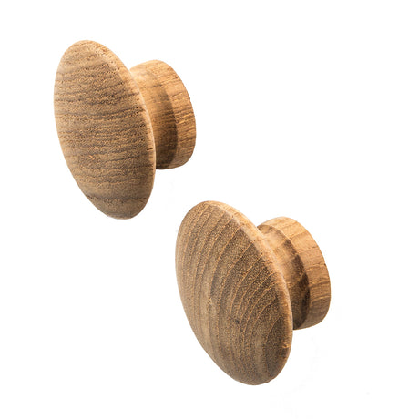 Whitecap Teak Round Drawer Knob - 2" - 2 Pack - 60120-A