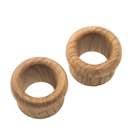 Whitecap Teak Finger Pull - 5/8" Barrel Length - 2 Pack - 60145-A