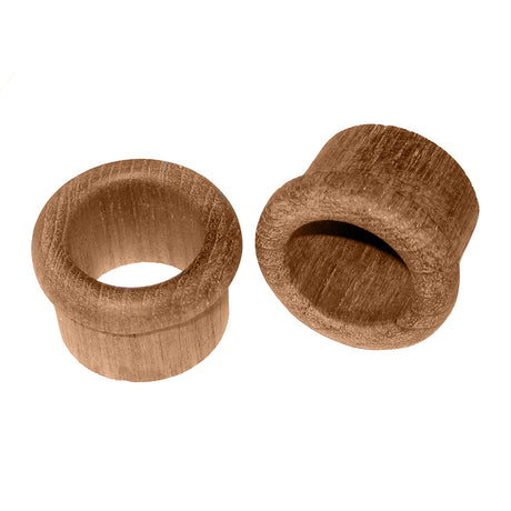 Whitecap Teak Finger Pull - 1" Barrel Length - 2 Pack - 60146-A