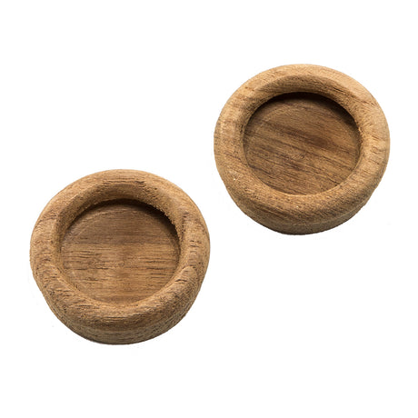 Whitecap Teak Round Drawer Pull - 1-3/8" Round - 2 Pack - 60127-A