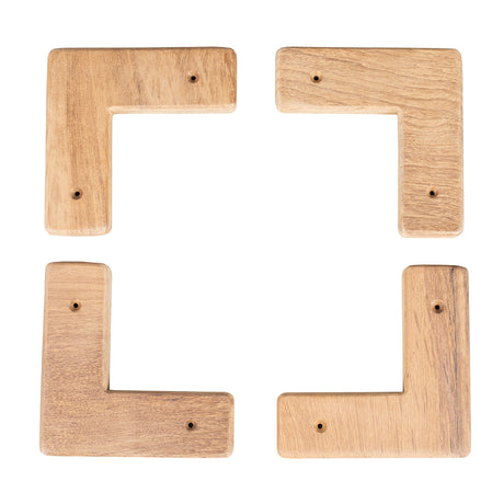 Whitecap Teak Cooler/Box Chocks - 4 Pack - 60329