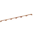 Whitecap Teak Handrail - 6 Loops - 63"L - 60110