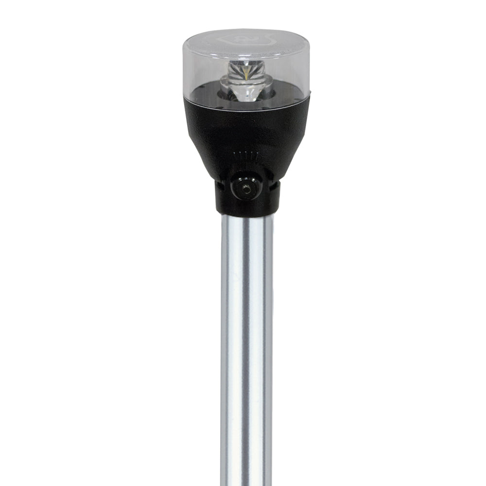 Attwood LED Articulating All Around Light - 36" Pole - 5530-36A7