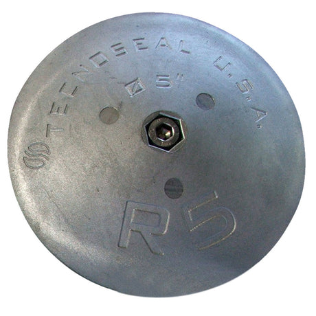Tecnoseal R5MG Rudder Anode - Magnesium - 5" Diameter - R5MG