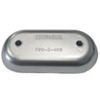 Tecnoseal Z406 Hull Plate Anode - Zinc - TEC-Z-406