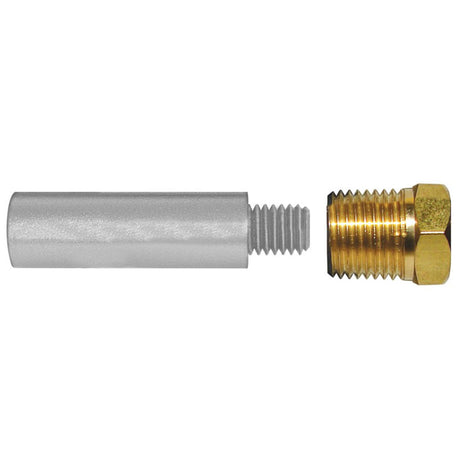 Tecnoseal E5 Pencil Zinc w/Brass Cap - TEC-E5-C