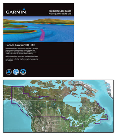 Garmin Canada LakeVü™ g3 Ultra - LVCA100F - microSD™/SD™ - 010-C1114-00