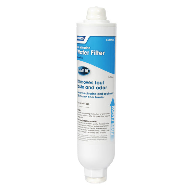 Camco TastePURE RV & Marine Water Filter - 40645