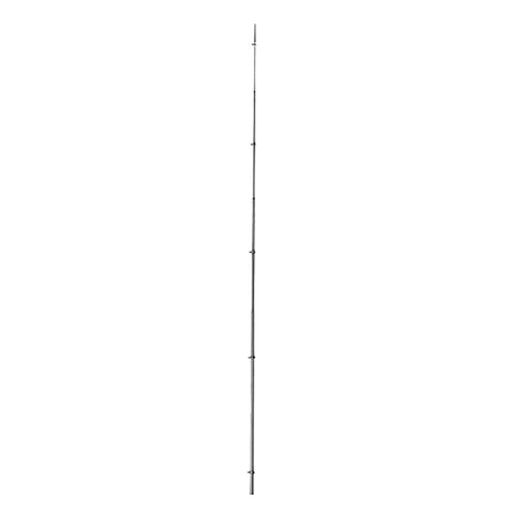 Rupp Center Rigger Pole - Aluminum/Silver - 18' - A0-1800-CRP