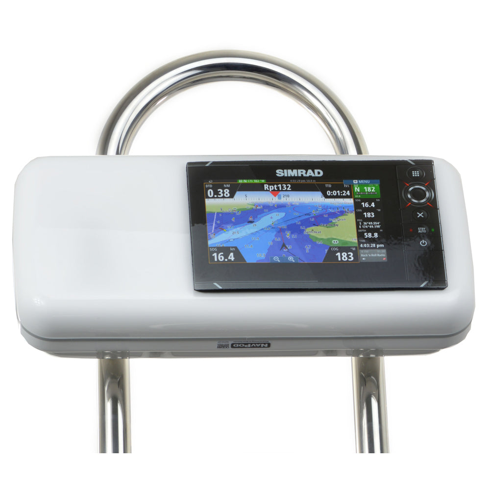 NavPod GP1506 SystemPod Pre-Cut for Simrad NSS7 evo2 or B&G Zeus7 w/Space On The Left for 9.5" Wide Guard - GP1506