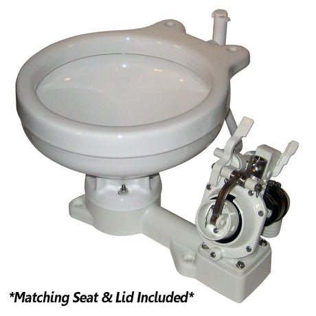 Raritan Fresh Head - Fresh Water Flush - Manual - Marine Size - Right Hand Operation - 25M00
