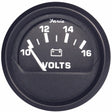 Faria Euro Black 2" Voltmeter (10-16 V) - 12821