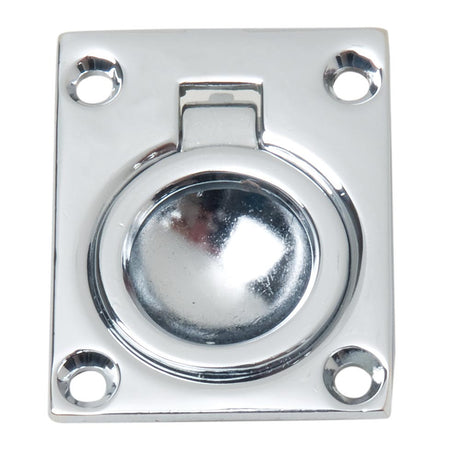 Perko Flush Ring Pull - Chrome Plated Zinc - 0841DP0CHR