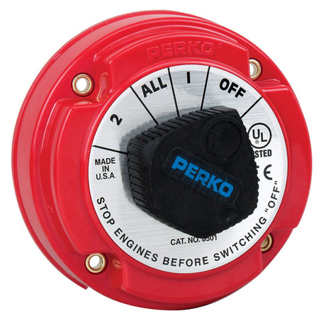 Perko Medium Duty Battery Selector Switch - 250A Continuous - 8501DP