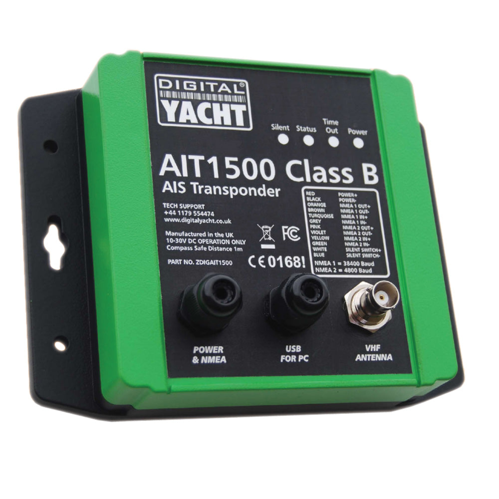 Digital Yacht AIT1500 Class B AIS Transponder with Built-In GPS - ZDIGAIT1500