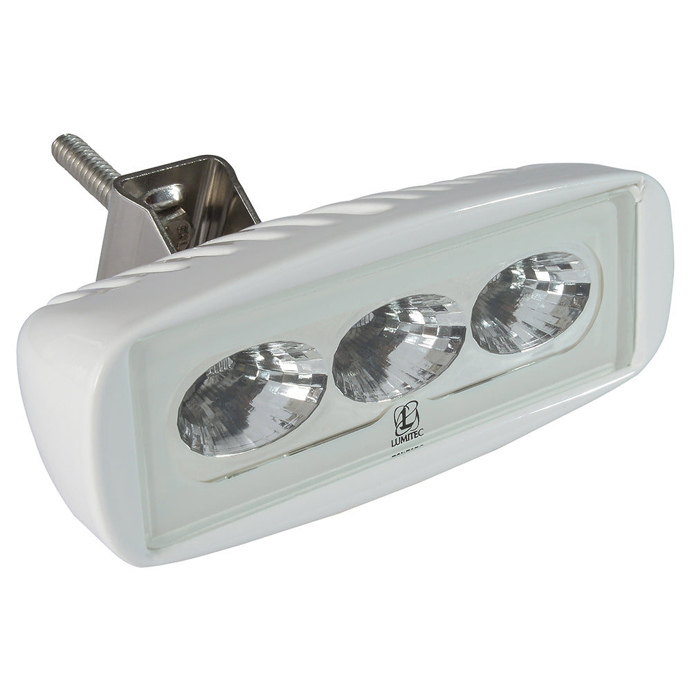 Lumitec CapreraLT - LED Flood Light - White Finish - White Non-Dimming - 101292