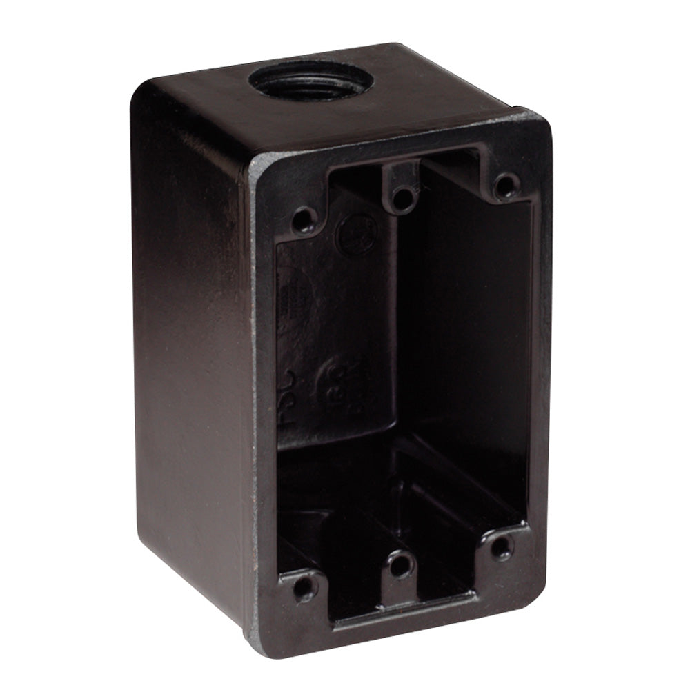 Marinco FS Box Black for 15A, 20A, 30A Receptacles - 6080