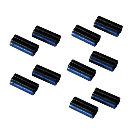 Scotty Double Line Connector Sleeves - 10 Pack - 1011