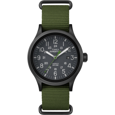 Timex Expedition Scout Slip-Thru Watch - Green - TW4B047009J