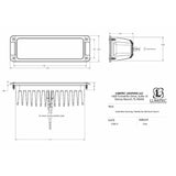 Lumitec Maxillumeh60 - Flush Mount Flood Light - White Housing - White Dimming - 101336