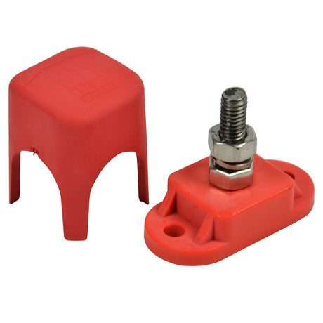 BEP Pro Installer Single Insulated Distribution Stud - 1/4" - Positive - IS-6MM-1R/DSP