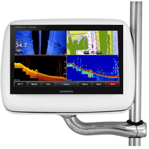 NavPod RMX4800-20 RailMount Pre-Cut f/Garmin GPSMAP® 7408 / 7408xsv / 7608 / 7608sxv