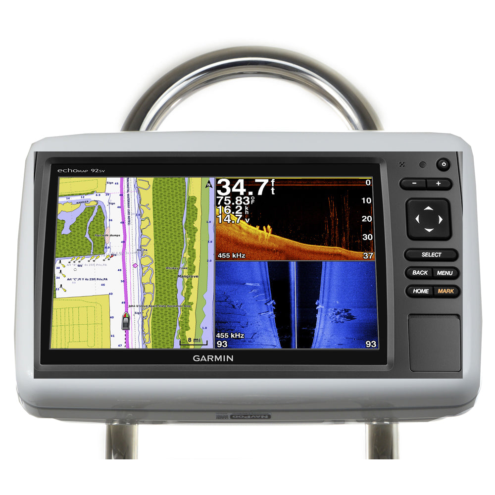 NavPod GP2050-09 SailPod Pre-Cut f/Garmin echoMAP™ 92SV / 93SV / 94SV / 95SV f/12" Wide Guard - GP2050-09