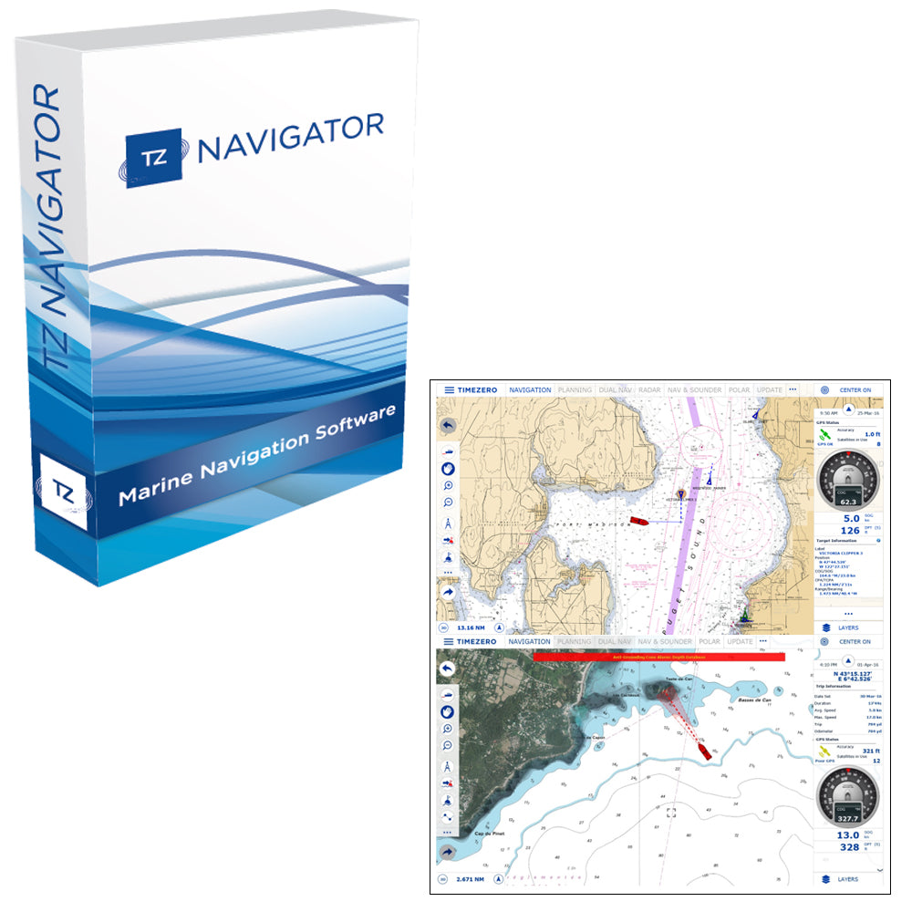 Nobeltec TZ Navigator Weather Routing Module - Digital Download - TZ-103