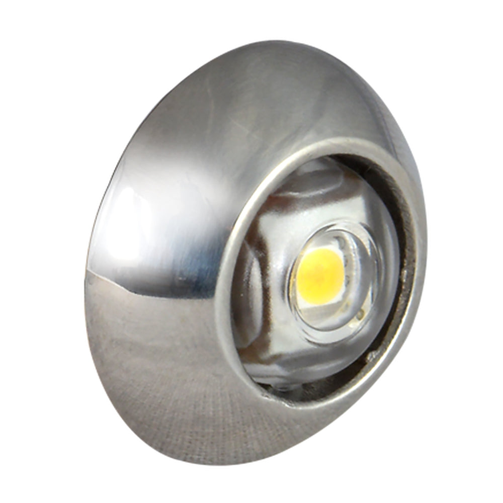 Lumitec Exuma Courtesy Light - Polished Stainless Housing - White Light - 101049