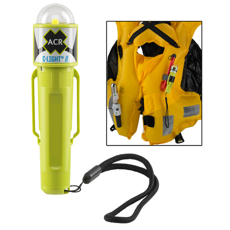 ACR C-Light - Manual Activated LED PFD Vest Light with Clip - 3963.1