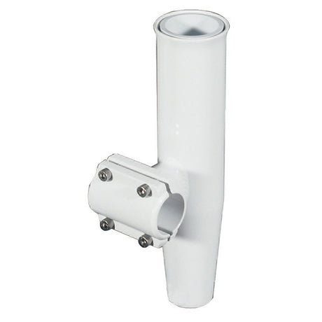 Lee's Clamp-On Rod Holder - White Aluminum - Horizontal Mount - Fits 1.050" O.D. Pipe - RA5201WH