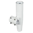 Lee's Clamp-On Rod Holder - White Aluminum - Horizontal Mount - Fits 1.660" O.D. Pipe - RA5203WH