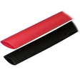 Ancor Adhesive Lined Heat Shrink Tubing (ALT) - 3/4" x 3" - 2-Pack - Black/Red - 306602