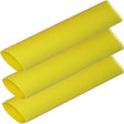 Ancor Adhesive Lined Heat Shrink Tubing (ALT) - 1" x 6" - 3-Pack - Yellow - 307906
