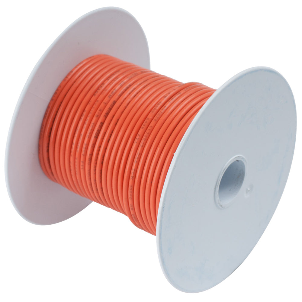 Ancor Orange 18 AWG Tinned Copper Wire - 35' - 180503