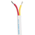 Ancor Safety Duplex Cable - 14/2 AWG - Red/Yellow - Flat - 25' - 124502