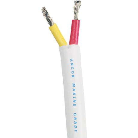 Ancor Safety Duplex Cable - 12/2 AWG - Red/Yellow - Round - 250' - 126325