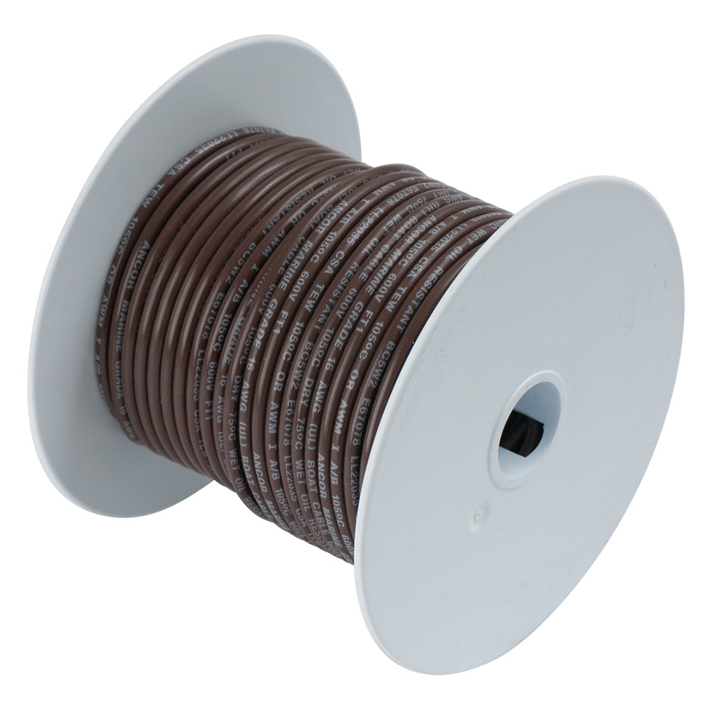 Ancor Brown 14 AWG Tinned Copper Wire - 500' - 104250