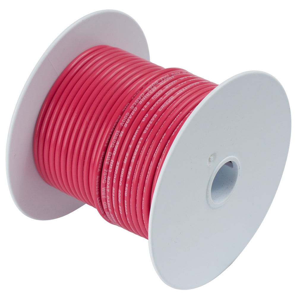 Ancor Red 14 AWG Tinned Copper Wire - 1,000' - 104899