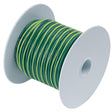 Ancor Green w/Yellow Stripe 10 AWG Tinned Copper Wire - 500' - 109350