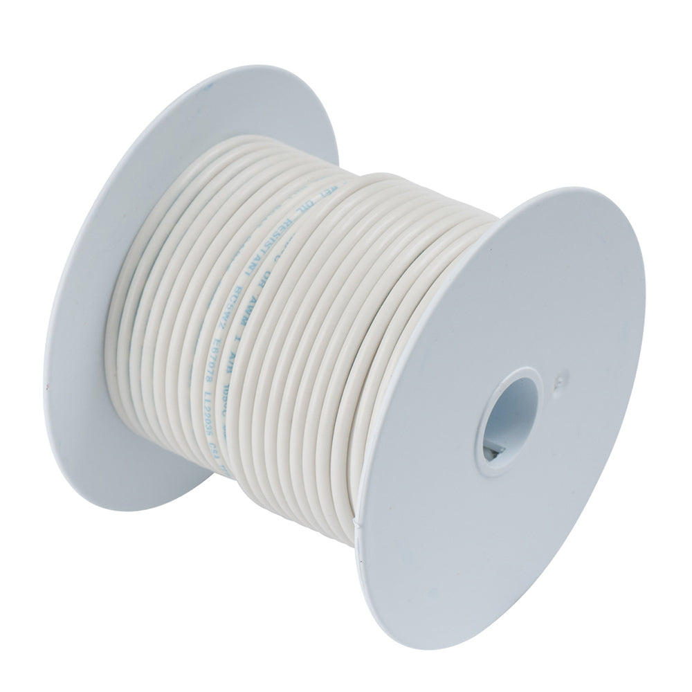 Ancor White 8 AWG Tinned Copper Wire - 25' - 111702