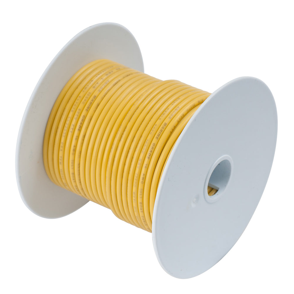 Ancor Yellow 8 AWG Tinned Copper Wire - 50' - 111905