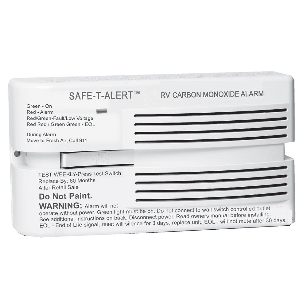 Safe-T-Alert 65 Series Surface Mount Carbon Monoxide Alarm - 65-541WHT