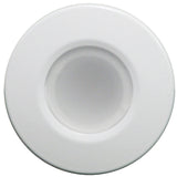 Lumitec Orbit Flush Mount Down Light - Blue Non-Dimming, Red Non-Dimming & White Dimming w/White Housing - 112528