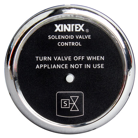 Xintex Propane Control & Solenoid Valve w/Chrome Bezel Display - C-1C-R