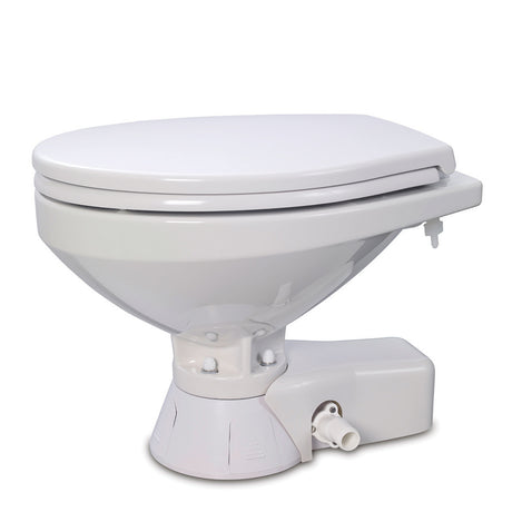 Jabsco Quiet Flush Freshwater Toilet - Compact Bowl - 12V - 37045-3092