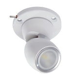 Lumitec GAI2 Warm White Dimming - Heavy-Duty Base w/Built-In Switch - White Housing - 111929