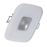 Lumitec Square Mirage Down Light - Spectrum RGBW Dimming - White Bezel - 116127