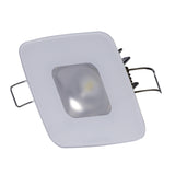 Lumitec Square Mirage Down Light - Spectrum RGBW Dimming - Glass Housing - No Bezel - 116197