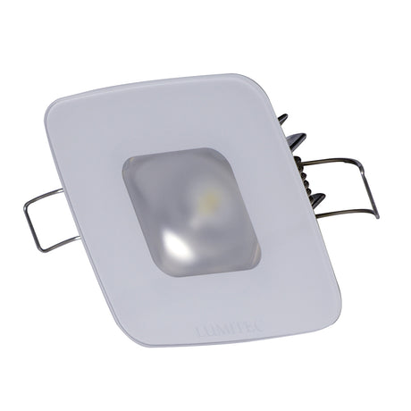 Lumitec Square Mirage Down Light - Spectrum RGBW Dimming - Glass Housing - No Bezel - 116197